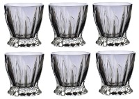 Набор стаканов Bohemia Plantica Smoke 320ml 6pcs