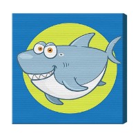 Картина по номерам Art Gallery Premium Полненькая акула BX2737
