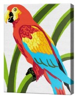 Картина по номерам Art Gallery Premium Попугай CX3483