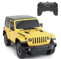 Jucărie teleghidată Rastar 1:24 JEEP Wrangler JL Yellow (79500)
