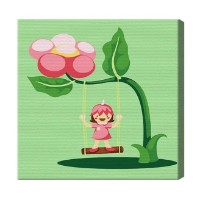 Картина по номерам Art Gallery Premium Фея цветов BX2616