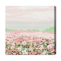 Картина по номерам Art Gallery Premium Цветочное поле BX3139