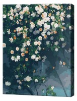 Картина по номерам Art Gallery Premium Цветущий куст EX8733