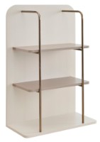 Raft de perete Dogtas Nicole TV 3200395015 Cream/Bronze