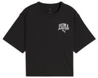 Tricou de dame Puma Class Crop Tee Puma Black, s.XL