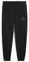 Pantaloni spotivi de dame Puma Ess Script Sweatpants Tr Cl Puma Black, s.XL