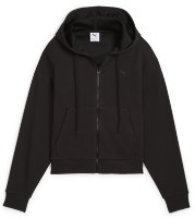Hanorac damă Puma Her Crop Full-Zip Hoodie Puma Black, s.XL