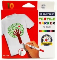 Маркеры Centropen Textile 10 Colors 2739/1001