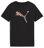 Детская футболка Puma Essentials Graphic II Puma Black, s.164