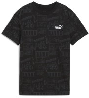 Детская футболка Puma Mid90S Aop Tee B Puma Black, s.164