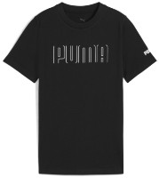 Детская футболка Puma Sport Graphic Tee B Puma Black, s.140