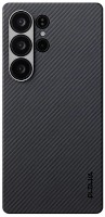 Husa de protecție Pitaka Ultra-Slim Case for Samsung S25 Ultra Black/Grey