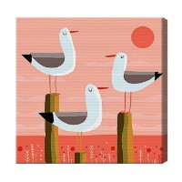 Картина по номерам Art Gallery Premium Чайки BX3445