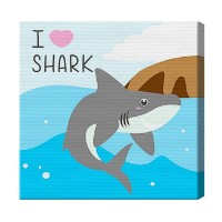 Картина по номерам Art Gallery Premium Я люблю акулу BX2128