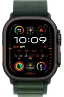 Смарт-часы Apple Watch Ultra 2 GPS + Cellular 49mm Black Titanium Case with Dark Green Alpine Loop Small (MX4Q3)