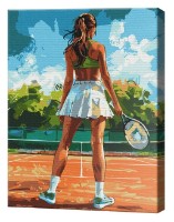Картина по номерам Brushme Теннисистка BS54111