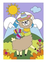 Картина по номерам Lori Прелестная альпака (Ркн-060)