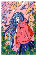 Картина по номерам Lori Аниме Свобода сознания (Ркн-119)