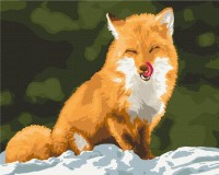 Картина по номерам Brushme Лисичка сестричка BS52778
