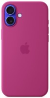 Чехол Apple iPhone 16 Silicone Case with MagSafe Fuchsia