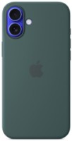 Чехол Apple iPhone 16 Silicone Case with MagSafe Lake Green