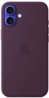 Husa de protecție Apple iPhone 16 Silicone Case with MagSafe Plum