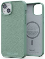 Husa de protecție Njord Fabric MagSafe Case iPhone 15 Plus Turquoise (NA52FA13)