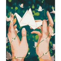 Tablou pe numere Brushme Origami BS53638