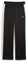 Pantaloni spotivi de dame Puma T7 Always On Straight Track Pants Op Puma Black, s.XL