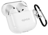 Чехол для наушников Epico Cover AirPods 4 White Transparent