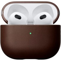 Чехол для наушников Nomad Modern Leather Case Apple Airpods 2021 Brown