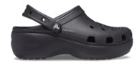 Șlapi pentru femei Crocs Classic Platform Clog W Black, s.38-39