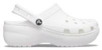 Șlapi pentru femei Crocs Classic Platform Clog W White, s.38-39