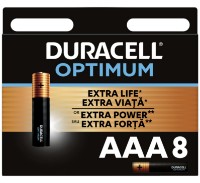 Набор батареек Duracell Optimum AAA LR03 8pcs
