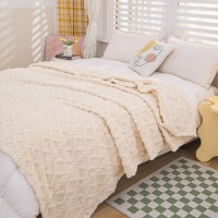 Покрывало Relaxe Home Tufted Fleece Beige 200x230 (020451)