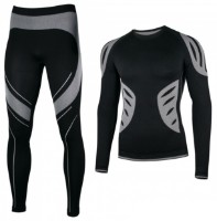 Мужской термокомплект Art.MaSter Viken Active Black/White, s.M