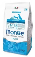 Сухой корм для собак Monge Superpremium All Breeds Adult Light Salmon/Rice 2.5kg