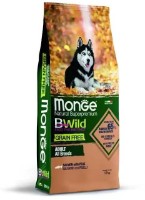 Сухой корм для собак Monge Superpremium All Breeds Adult Salmon/Peas 12kg