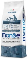 Сухой корм для собак Monge Superpremium All Breeds Adult Trout/Rice/Potatoes 12kg