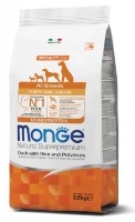 Сухой корм для собак Monge Superpremium All Breeds Puppy & Junior Duck/Rice/Potatoes 2.5kg