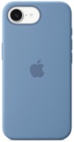 Husa de protecție Apple iPhone 16e Silicone Case Winter Blue