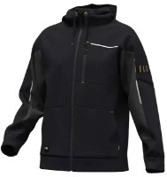 Мужская толстовка Safety Jogger Deneb Black/Dark Grey, s.M