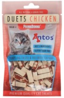 Лакомства для кошек Antos PrimaDonna Duets Chicken & Cheese 100g (10232)
