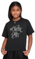 Tricou pentru copii Nike G Nsw Tee Power Black, s.XS