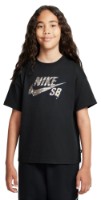 Tricou pentru copii Nike K Nk Sb Tee Hbr Black, s.S