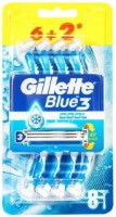 Станки для бритья Gillette Blue3 Cool 6+2pcs