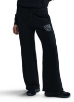 Pantaloni spotivi de dame Nike W Nsw Club Flc Mr Gx Wide Pnt Black/Wolf Grey, s.M