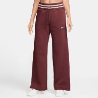 Pantaloni spotivi de dame Nike W Nsw Phnx Flc Hr Gx Wide Pnt Dark Team Red, s.M