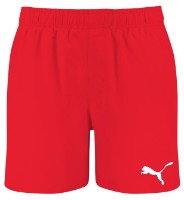 Slip de înot pentru bărbați Puma Swim Men Mid Shorts 1P Red, s.M