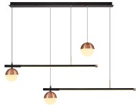 Lustră Ozcan Black 3131-3A